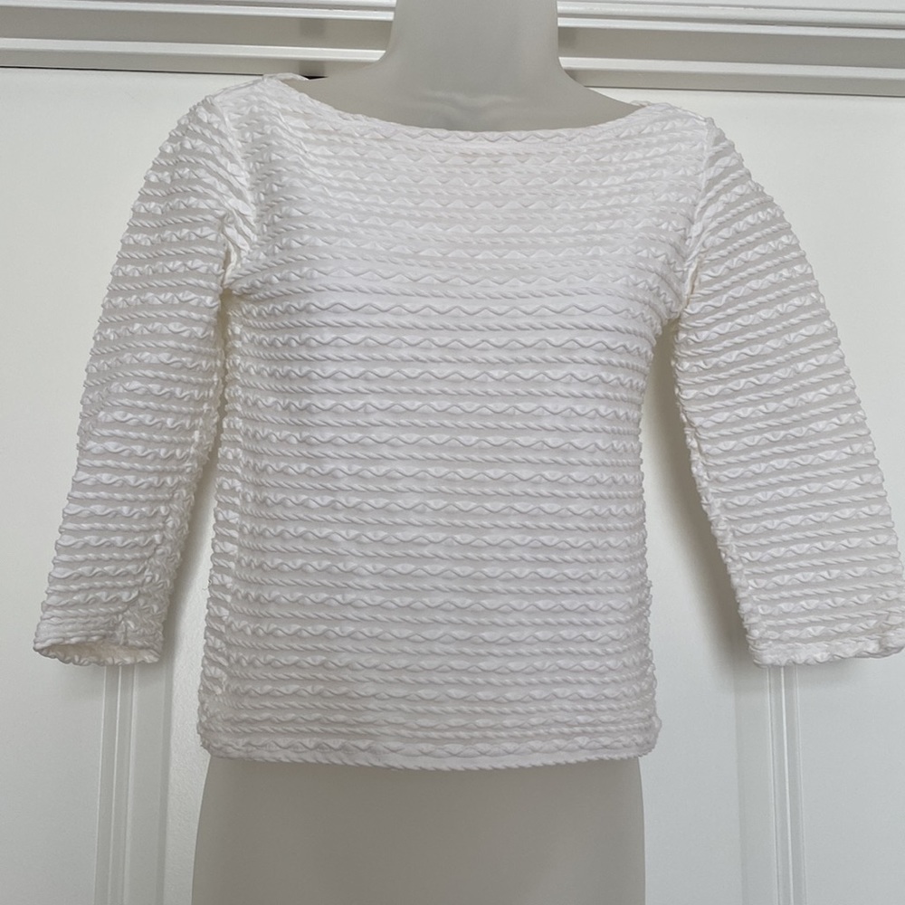 White Crop Top